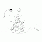 Leonardo 250 ST (Yamaha Engine) Fuel level sensor