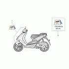 SR 125-150 Decal set i