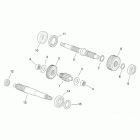 Leonardo 250 ST (Yamaha Engine) Трансмиссия