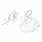 Leonardo 250 ST (Yamaha Engine) Топливный бак