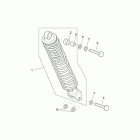 SR 125-150 Задний амортизатор