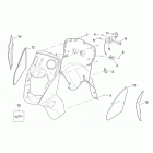 Leonardo 250 ST (Yamaha Engine) Front body - internal shield