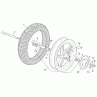 SR 125-150 Переднее колесо