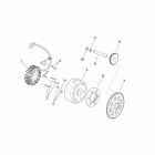 Leonardo 250 ST (Yamaha Engine) Magneto - starting gear