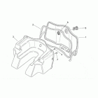 Mojito 125 Central body - glove comp.
