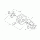 Mojito 125 Ведущий вал