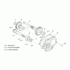 Leonardo 125-150 Трансмиссия
