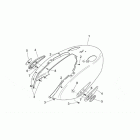 Mojito 125 Задний обтекатель