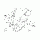 Leonardo 250 ST (Yamaha Engine) Рама