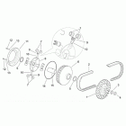 Leonardo 250 ST (Yamaha Engine) Вариатор