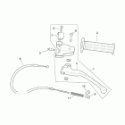 SR 125-150 Rear brake lever
