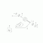 SR 50 AIR Коленчатый вал и шатун