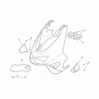 SR 125-150 Front body - intakes