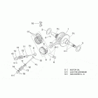 Leonardo 125-150 Crankshaft - valves