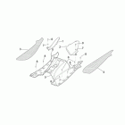 Leonardo 250 ST (Yamaha Engine) Central body - panel