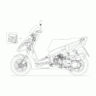 Leonardo 125-150 Decal set
