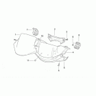 SR 50 AIR Передний корпус - облицовка 1