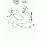 Speed Triple Fuel tank / fuel pump / fittings >305059 jet blk /...