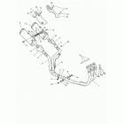 Speed Triple Exhaust system >281465 all expt au,nz,za - > 33317...