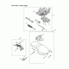 Rocket III Tool kit & seat - rocket iii classic