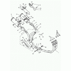 Speed Triple Exhaust system 281466>333178 all mkts expt au, nz ...