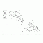 Pegaso 650 Front body - sump guard