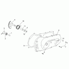 SR 50 H2O Крышка  кикстартера