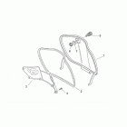 Scarabeo 1 (Minarelli Engine) Central body i - glove comp.door