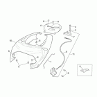 RSV 1000 Задний обтекатель