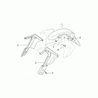 Pegaso 650 Front body - mudguard