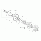 Scarabeo 1 (Yamaha Engine) Сцепление