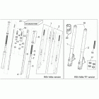RSV 1000 Передняя вилка 1