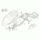 Area 51 Saddle - helmet compartment