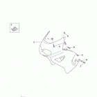 Pegaso 650 Front body - front fairing 1