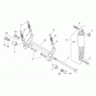 Scarabeo 1 (Minarelli Engine) Задний амортизатор