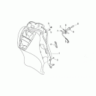 Scarabeo 1 (Minarelli Engine) Front body v - internal shield