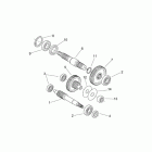 Scarabeo 1 (Minarelli Engine) Трансмиссия - главная передача