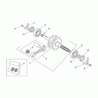 Scarabeo 1 (Minarelli Engine) Коленчатый вал и шатун