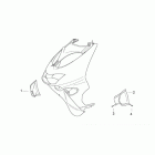 SR 50 H2O Передний корпус - облицовка 4