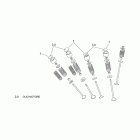 Pegaso 650 Шайбы регулировочные клапанов