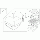 Scarabeo 1 (Minarelli Engine) Верхний кофр