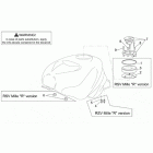 RSV 1000 Топливный бак 2