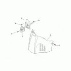 Scarabeo 1 (Minarelli Engine) Central body iii - f.brd / hng.c