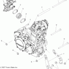 OUTLAW 525 IRS - A08GP52AA Крепление двигателя