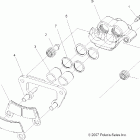OUTLAW 525 IRS - A08GP52AA Передние колодки