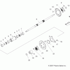OUTLAW 525 - A08GJ52AA/AB/AC Задний привод