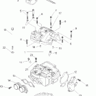OUTLAW 525 IRS - A08GP52AA Головка цилиндра двигателя
