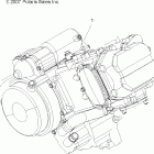 SCRAMBLER 500 4X4 - A08BG50AA Двигатель