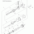 TRAIL BLAZER 330 - A08BA32AA Стартер