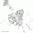 OUTLAW 525 - A08GJ52AA/AB Крепление двигателя